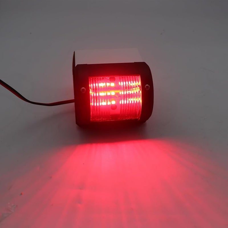 Waterproof Marine Navigation Lights Red Green LED 12V 24V Dual Voltage Boat Ship - Image 4